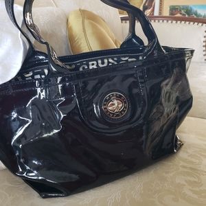 Marc Jacobs Black Patent leather Very Large Handbag
